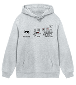 PANTERS AND WHITE LIES HOODIE