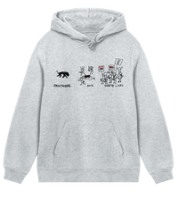 PANTERS AND WHITE LIES HOODIE